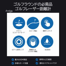 画像をギャラリービューアに読み込む, TWOHIM バーティーポケット レーザー距離計