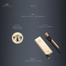 画像をギャラリービューアに読み込む, VERTINI GOLD ゴルフボール+ゴールドバー ギフトセット