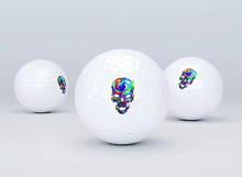 画像をギャラリービューアに読み込む, VERTINI OBJET (Skull) ボール3球or6球・ボールマーカー