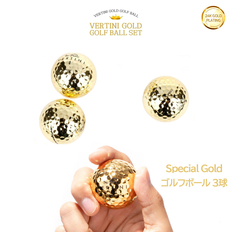 VERTINI キラキラ Golf Ball 1スリーブ SW GOLF