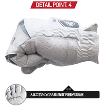 画像をギャラリービューアに読み込む, GMAX 半皮革ゴルフグローブ メンズ