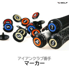 画像をギャラリービューアに読み込む, アイアンクラブ番手マーカー