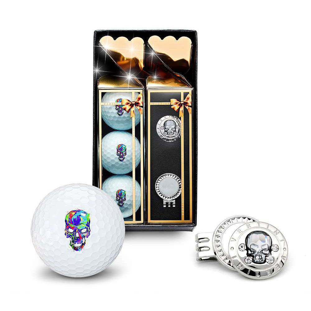 SWAG GOLF スカルブラックアウト ボールマーカー黄色 新品 SWAG GOLF スカルブラックアウト ボールマーカー黄色 新品