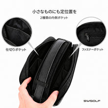 画像をギャラリービューアに読み込む, 【予約販売】 SW GOLF｜2室収納 ゴルフポーチ
