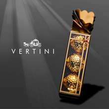 画像をギャラリービューアに読み込む, VERTINI ゴールド ゴルフボール 3球セット

