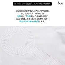 画像をギャラリービューアに読み込む, TW チキンウィング&amp;エルボー テーピングプロテクター
